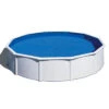 GRE Piscine Ronde Acier Gré Fidji - 5,50 X 1,20 M -Equipements De Piscine kit550eco piscine ronde acier gre fidji 550 120