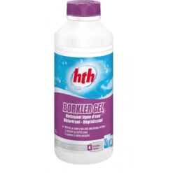 HTH Borkler Gel - Gel Nettoyant Ligne D'eau Détartrant Et Dégraissant 1L -Equipements De Piscine l800931h1
