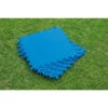 Lot De 9 Tapis De Sol Pour Piscine Ou Spa Bestway 50 X 50 Cm -Equipements De Piscine lot de 8 tapis de protection bestway 58220 7 1