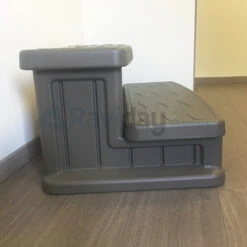 Marche-pied Pour Spa Gonflable Couleur Taupe -Equipements De Piscine marche pied spa cotel