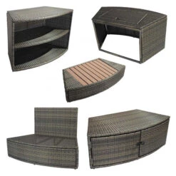 Mobilier Pour Spa Netspa Octopus -Equipements De Piscine mobillier spa netspa octopus 2