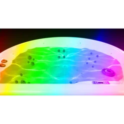 Spa Acrylique NetSpa Halfmoon 4 Personnes -Equipements De Piscine netspa halfmoon pointfort04