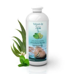 Parfum De Spa à Base D'huiles Essentielles D'Eucalyptus Et Menthe 1000 Ml