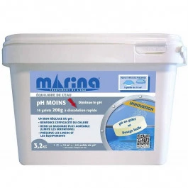 Marina Équilibre De L'eau - Galets De PH Moins à Dissolution Rapide 3,2kg 3 Marina Équilibre De L'eau - Galets De PH Moins à Dissolution Rapide 3,2kg