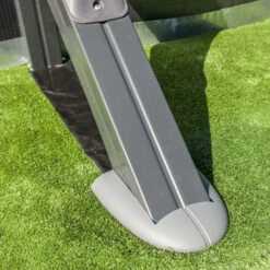 GRE Piscine Ovale Acier Gré Gris Anthracite - 7,30 X 3,75 X 1,32 M -Equipements De Piscine pied piscine ovale gre gris anthracite zoom 1 1