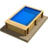 Piscine Pool'n Box Junior Procopi En Bois 3,7 X 2,4 M - Coffre Et Filtration Intégrés -Equipements De Piscine piscine bois pool n box junior