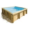 Piscinette Tropic Junior En Bois Pour Enfants 2 X 2 M -Equipements De Piscine piscine bois tropic junior