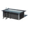 GRE Piscine Rectangle Composite Gré - 2,80 X 1,40 M -Equipements De Piscine piscine composite gre 326 x 186 x h 96cm 1