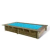 Piscine En Bois Rectangulaire Ubbink Sunwater 3,50 X 2,00 X 0,71 M - Liner Bleu -Equipements De Piscine piscine en bois ubbink sunwater 200x350 studio 1