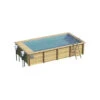 Piscine Urbaine XL Procopi En Bois 6,5 X 3,5 M - Couverture Automatique -Equipements De Piscine piscine urbaine xl dimensions