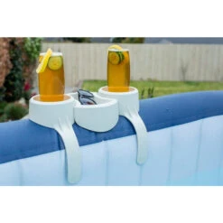 Porte-verres Double Pour Spa Gonflable Bestway -Equipements De Piscine porte verres double spa gonflable bestway 1