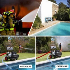 Motopompe De Piscine Pour Protection Incendie Pool Sam -Equipements De Piscine ps poolsam1 pompe piscine protection incendie pool sam ambiance situation