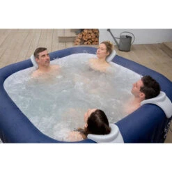 Lot De 2 Repose-têtes Pour Spa Gonflable Bestway -Equipements De Piscine repose tete spa gonflable bestway 2 2 1