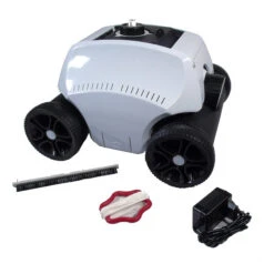 Robot Nettoyeur De Fond De Piscine Ubbink Robotclean Accu -Equipements De Piscine robot accupool 3quarts kit