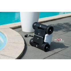 Robot Nettoyeur De Fond De Piscine Ubbink Robotclean Accu -Equipements De Piscine robot accupool retourne min