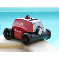 Robot électrique Poolstar Red Panther Pour Piscine Jusqu'à 100 M² -Equipements De Piscine robot de piscine sur batterie red panther poolstar min