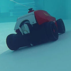 Robot électrique Poolstar Red Panther Pour Piscine Jusqu'à 100 M² -Equipements De Piscine robot de piscine sur batterie red panther poolstar 1