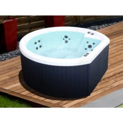 Spa Acrylique NetSpa Halfmoon 4 Personnes -Equipements De Piscine spa acrylique halfmoon 4 places netspa 1