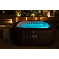 Spa Gonflable Bestway Lay-Z Spa MALDIVES HydroJet Pro 6 Places -Equipements De Piscine spa bestway maldives led bleu 1