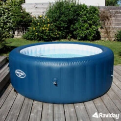 Spa Gonflable Bestway Lay-Z Spa MILAN AirJet Plus 6 Places -Equipements De Piscine spa bestway milan raviday 1