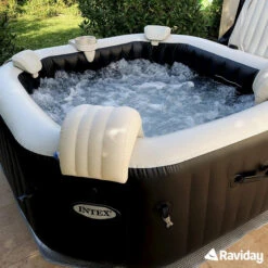 Spa Gonflable Intex PureSpa Carbone 6 Places -Equipements De Piscine spa carbone intex raviday 3 1