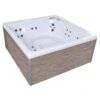 Spa Acrylique NetSpa Square 5 Personnes -Equipements De Piscine spa exterieur rigide 5 places square 1