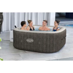 Spa Gonflable Bestway Lay-Z Spa CABO HydroJet 6 Places -Equipements De Piscine spa gonflable carre lay z spa cabo hydrojet 4 6 places 1