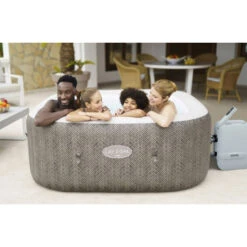 Spa Gonflable Bestway Lay-Z Spa CABO HydroJet 6 Places -Equipements De Piscine spa gonflable carre lay z spa cabo hydrojet 4 6 places 2