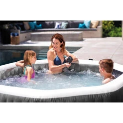 Spa Gonflable Intex PureSpa Carbone 4 Places 23 Spa Gonflable Intex PureSpa Carbone 4 Places -Equipements De Piscine spa gonflable intex purespa carbone 4 places ambiance