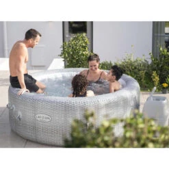 Spa Gonflable Bestway Lay-Z Spa HONOLULU AirJet 6 Places 13 Spa Gonflable Bestway Lay-Z Spa HONOLULU AirJet 6 Places -Equipements De Piscine spa gonflable lay z spa honolulu rond airjet 4 6 places bestway 2