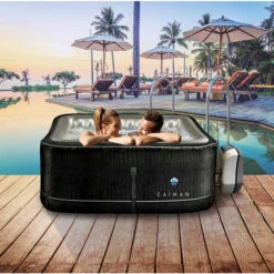 Spa Gonflable Netspa Caïman 4 Personnes -Equipements De Piscine spa gonflable netspa caiman 4 personnes 2