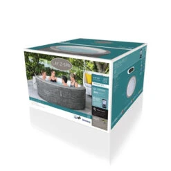 Spa Gonflable Bestway Lay-Z Spa BUDAPEST AirJet 6 Places 23 Spa Gonflable Bestway Lay-Z Spa BUDAPEST AirJet 6 Places -Equipements De Piscine spa gonflable rond lay z spa budapest airjet 4 6 places carton