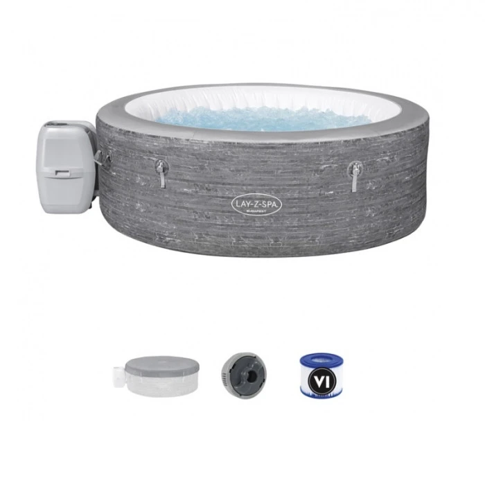 Spa Gonflable Bestway Lay-Z Spa BUDAPEST AirJet 6 Places 7 Spa Gonflable Bestway Lay-Z Spa BUDAPEST AirJet 6 Places – Image 5