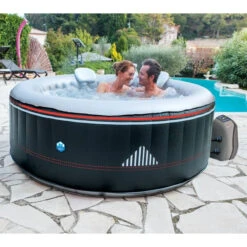 Spa Gonflable Netspa Montana 6 Personnes -Equipements De Piscine spa montana ambiance 1