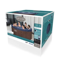 Spa Semi-rigide Bestway Lay-Z Spa TORONTO AirJet Plus 7 Places -Equipements De Piscine spa semi rigide rond lay z spa toronto airjet plus 5 7 places carton