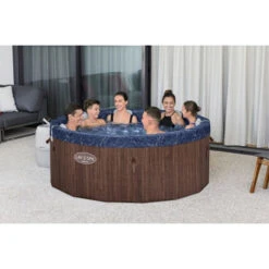 Spa Semi-rigide Bestway Lay-Z Spa TORONTO AirJet Plus 7 Places -Equipements De Piscine spa semi rigide rond lay z spa toronto airjet plus 5 7 places 1