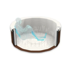 Spa Semi-rigide Bestway Lay-Z Spa TORONTO AirJet Plus 7 Places -Equipements De Piscine systeme massaga hydrojet toronto