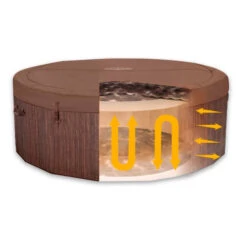 Spa Semi-rigide Bestway Lay-Z Spa TORONTO AirJet Plus 7 Places -Equipements De Piscine technologie mousse thermacore toronto