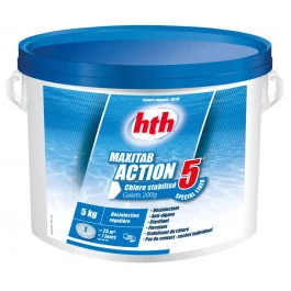 HTH Maxitab Action 5 Spécial Liner - Galets De Chlore Stabilisé 5kg 3 HTH Maxitab Action 5 Spécial Liner - Galets De Chlore Stabilisé 5kg