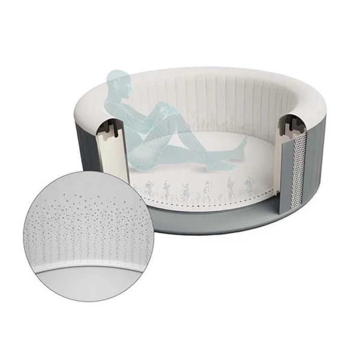 Spa Gonflable Bestway Lay-Z Spa BUDAPEST AirJet 6 Places 12 Spa Gonflable Bestway Lay-Z Spa BUDAPEST AirJet 6 Places – Image 10