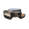 Spa Portable Netspa Vita 4 Personnes Avec Mobilier -Equipements De Piscine vita140 mob